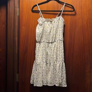 White floral dress size M